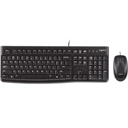 LOGITECH MK120 WIRED KEYBOARD Mouse Combo